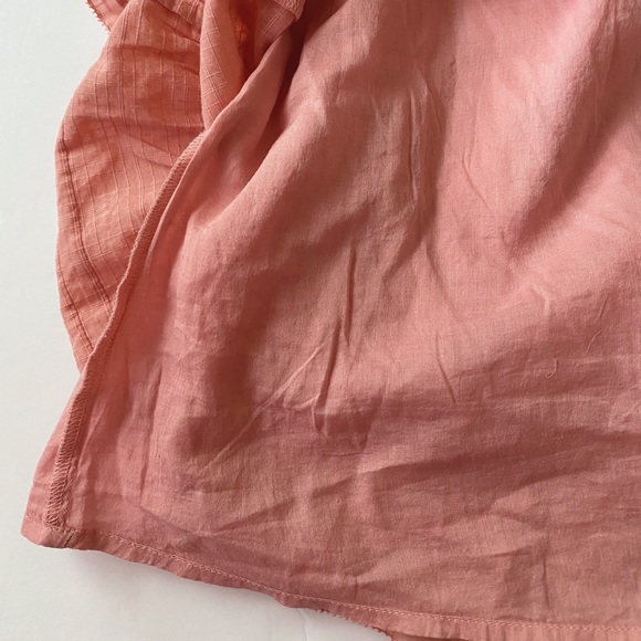 GAP Pink Babydoll Front-tie Tank Top (NWT) - Picture 8 of 9